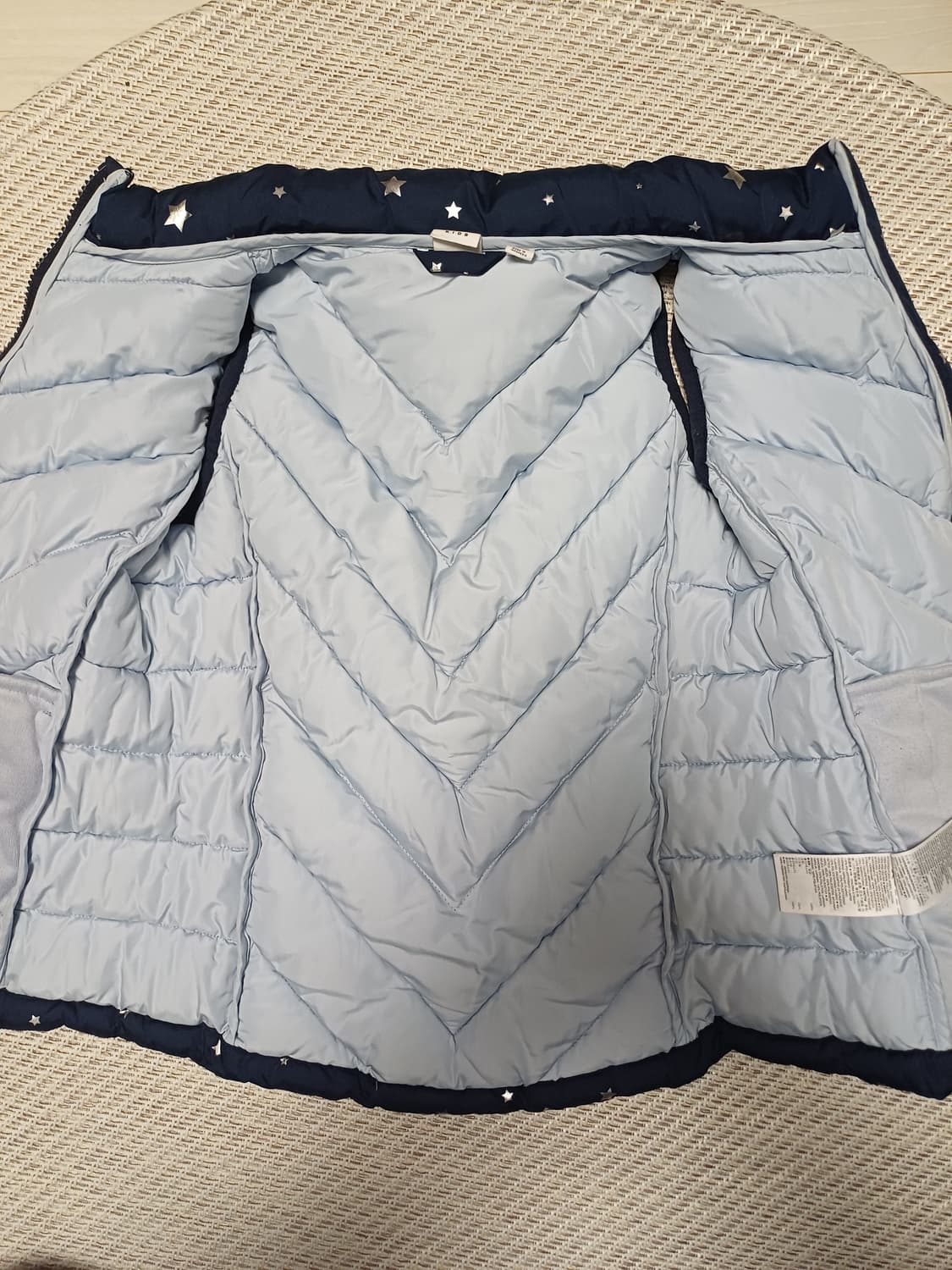갭키즈(Gap Kids) 여아 별패턴 패딩 조끼 (L/140) 상품이미지4