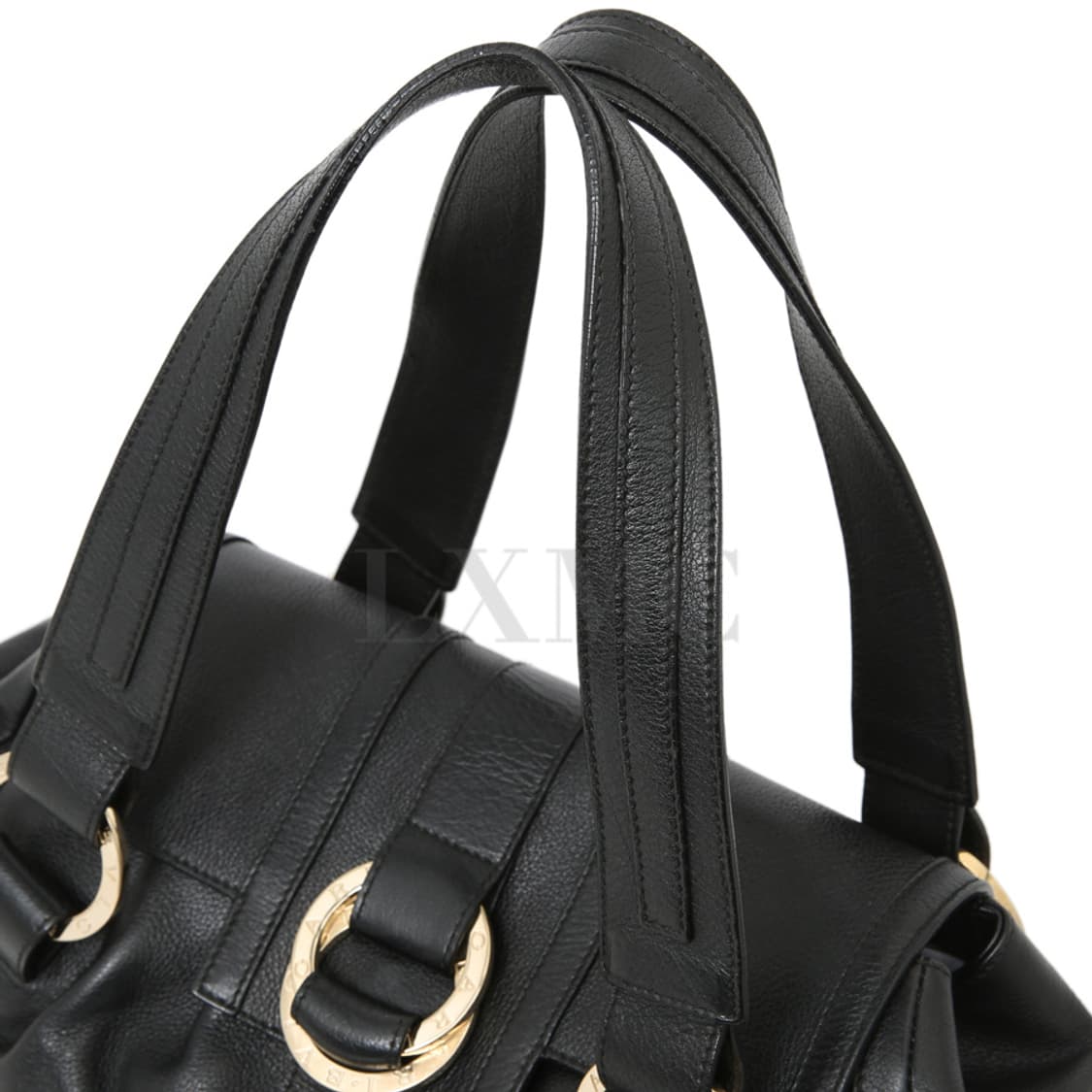 불가리 찬드라 비제로 블랙 토트 빈티지 보스턴 상품이미지5