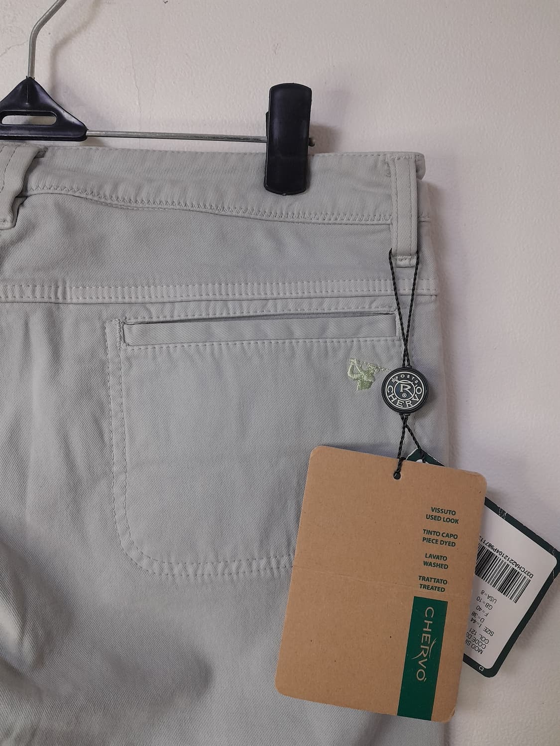 택새상품)이태리 쉐르보 스트레치 골프바지 I44/US8 상품이미지5