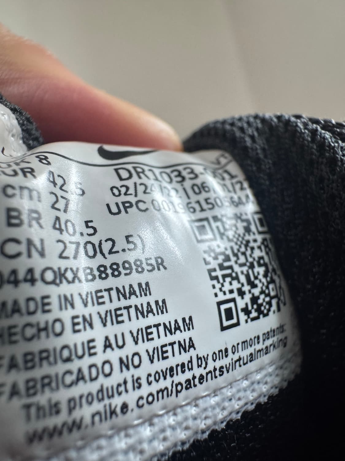 나이키x슈프림 에어맥스 98 tl 블랙 270 상품이미지6