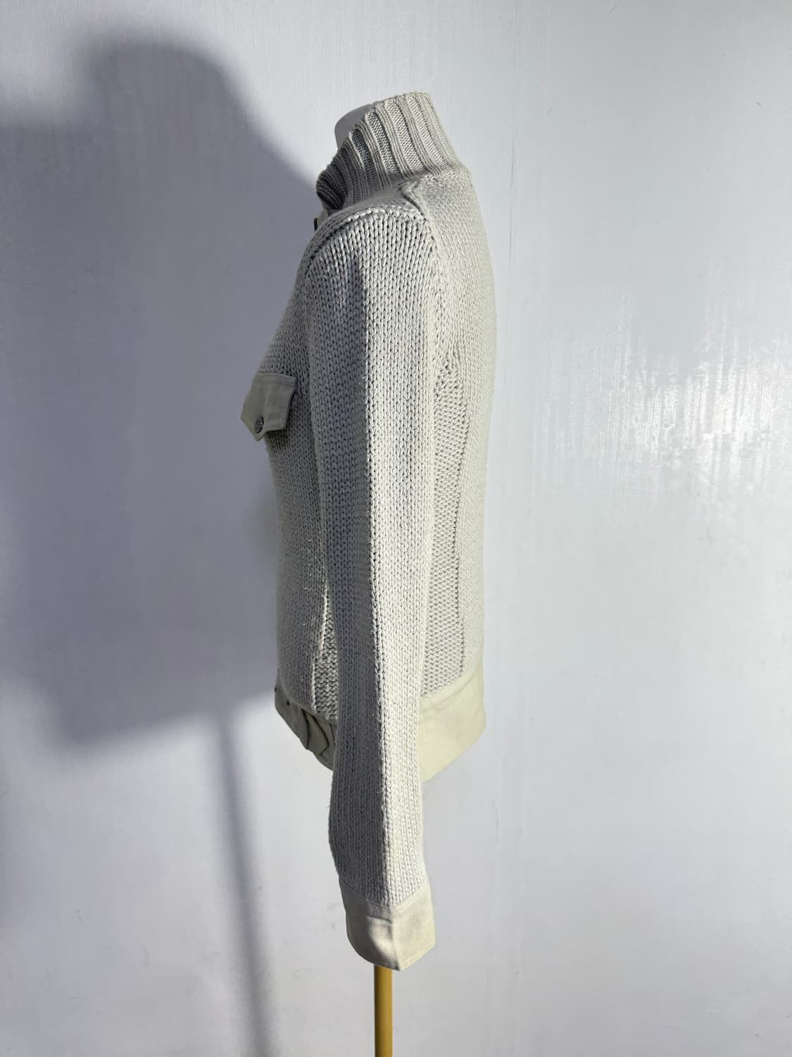 et vous 벨티드 집업 니트 자켓 y2k lgb goa 상품이미지4