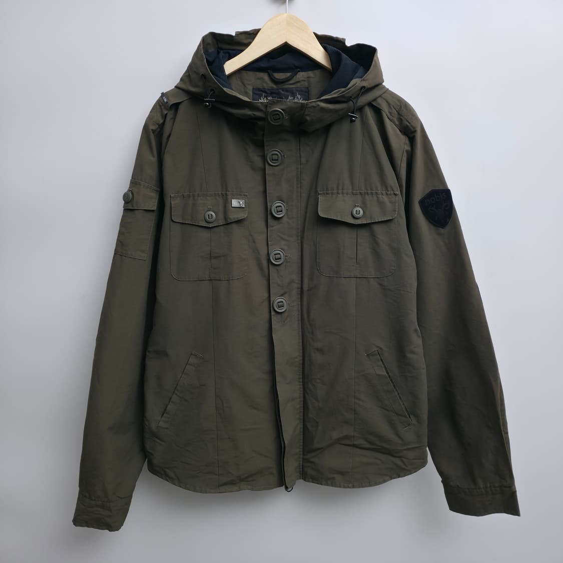 [L] nobis 노비스 카키 바람막이 상품이미지1