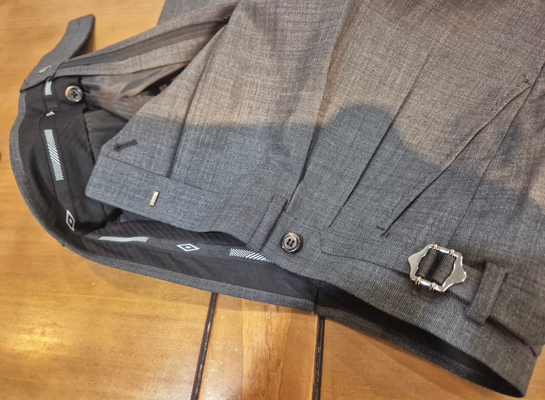 차콜그레이 울 슬랙스 상품이미지3