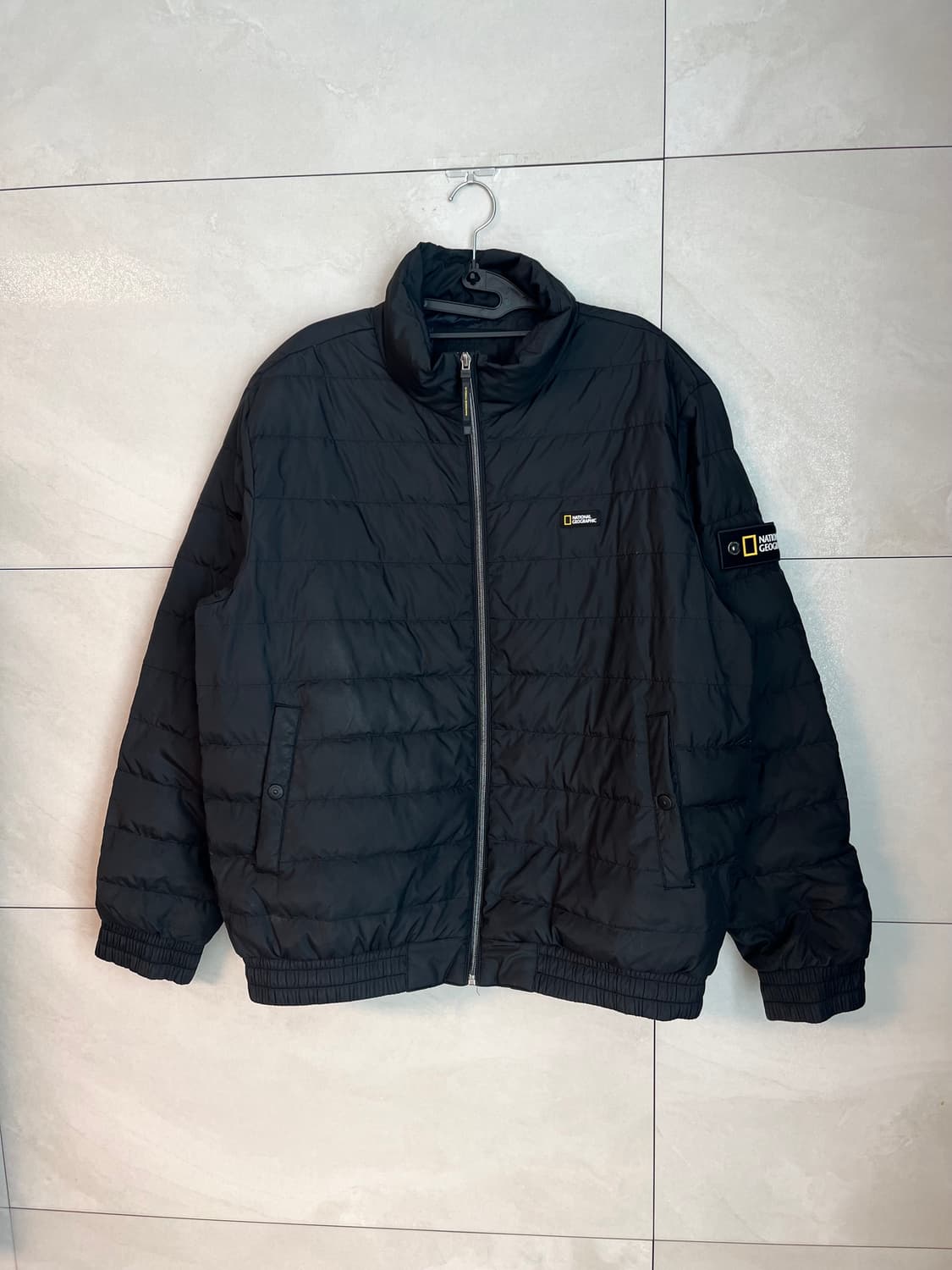 [2XL] 내셔널지오그래픽 경량 패딩 블랙  상품이미지3