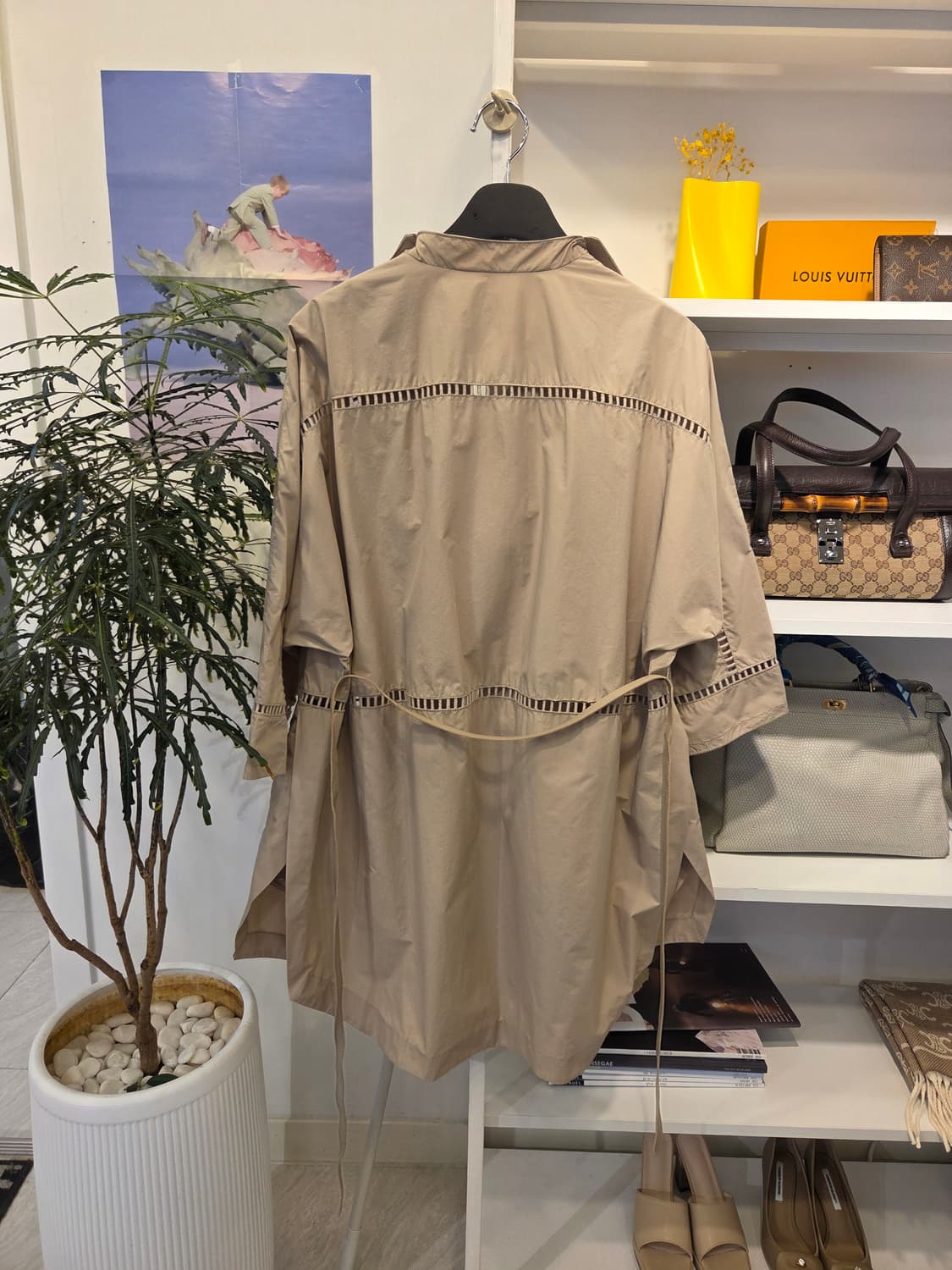 타임 아일렛 펀칭 바람막이 상품이미지2