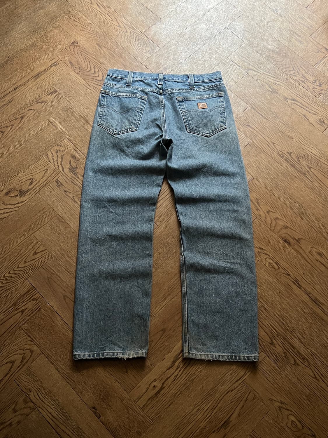 [33]칼하트 USA 더티워싱 워크 데님 팬츠 상품이미지2