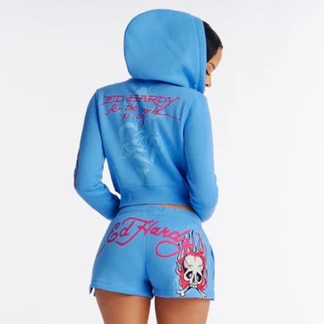 에드하디 후드집업 반바지 셋업 상품이미지6