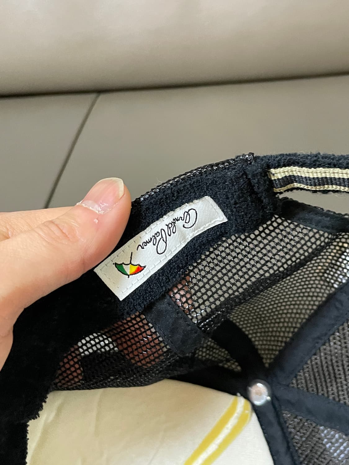 빈티지 테리 패브릭 메쉬 트러커 캡 J03658 상품이미지6