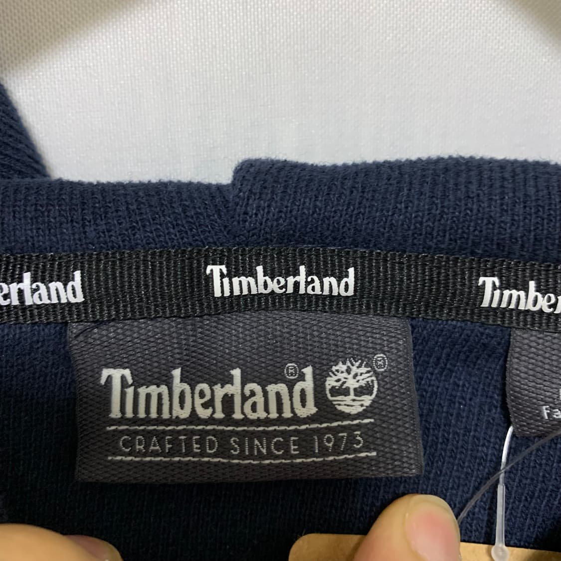 팀버랜드 빈티지 네이비 후드티 XL 남녀공용 상품이미지8