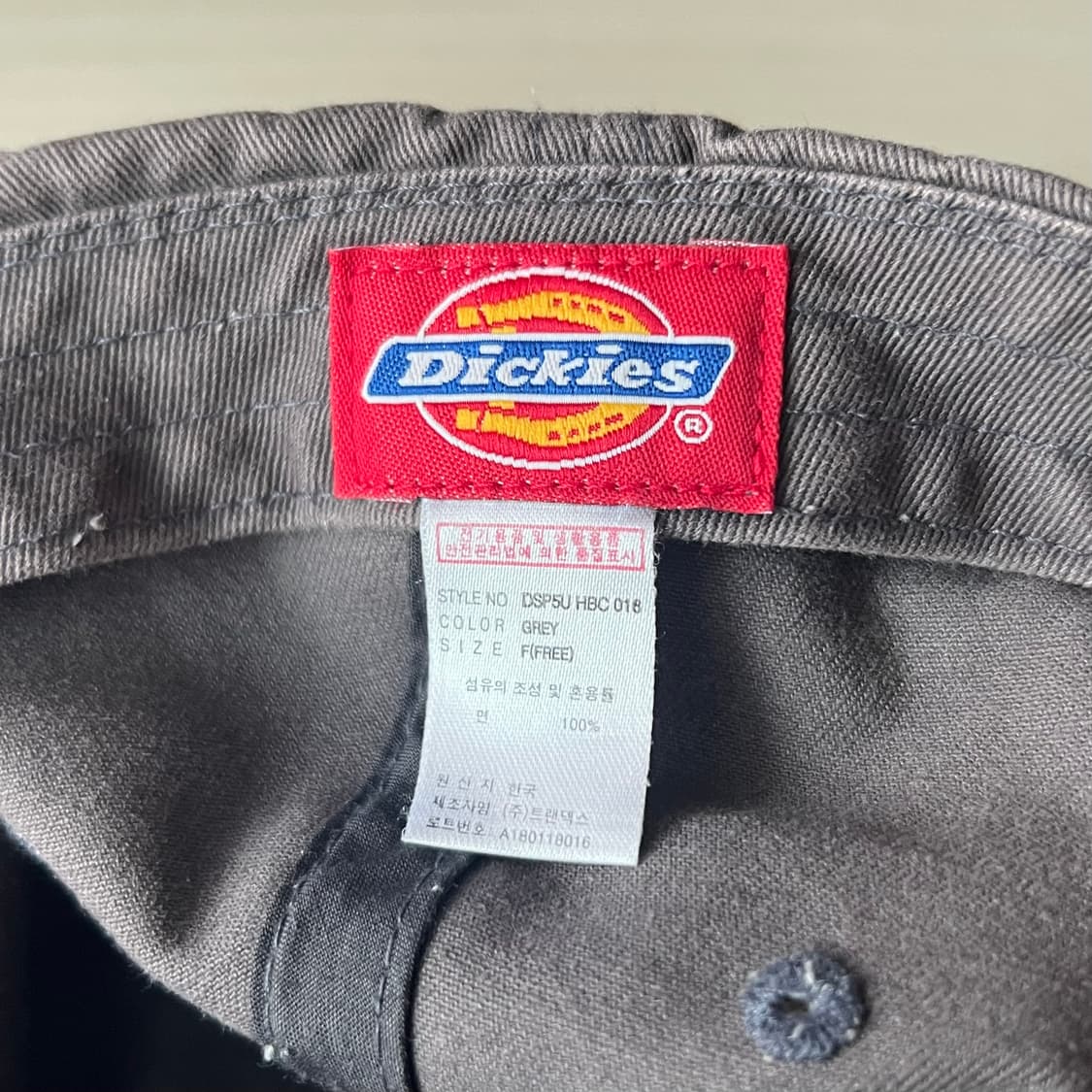 빈티지 디키즈 볼캡 브라운 핑크 상품이미지3