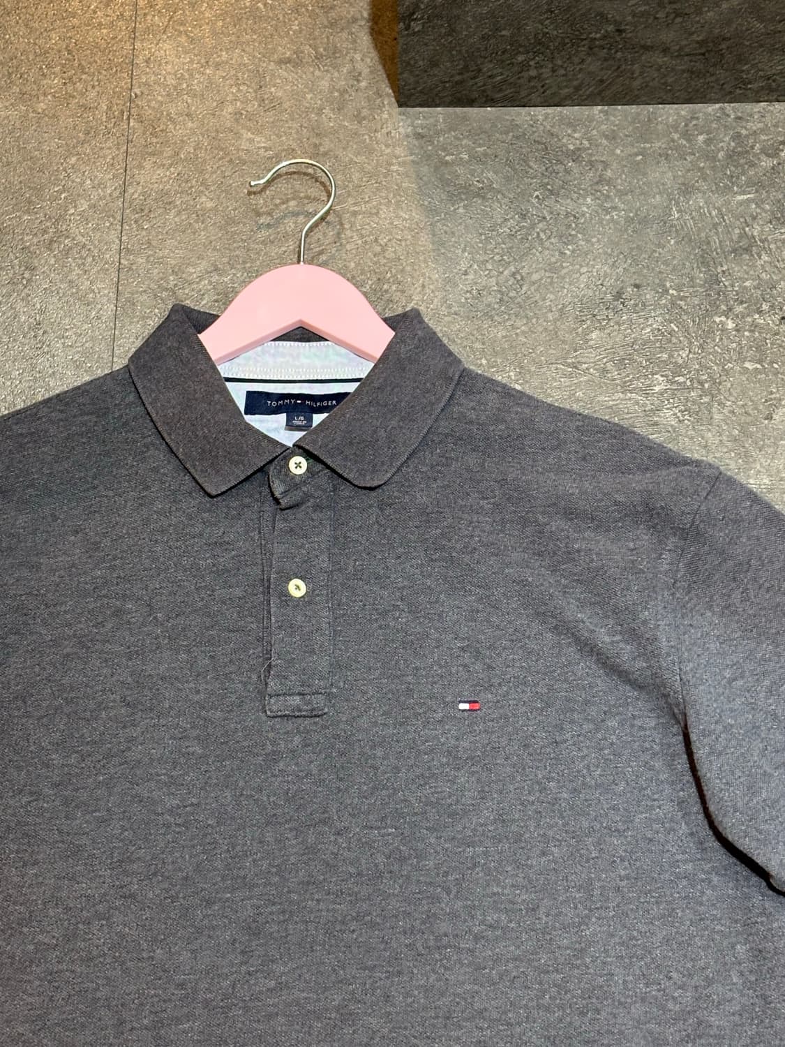 타미힐피거 반팔 PK 카라티 티셔츠 L사이즈 상품이미지4
