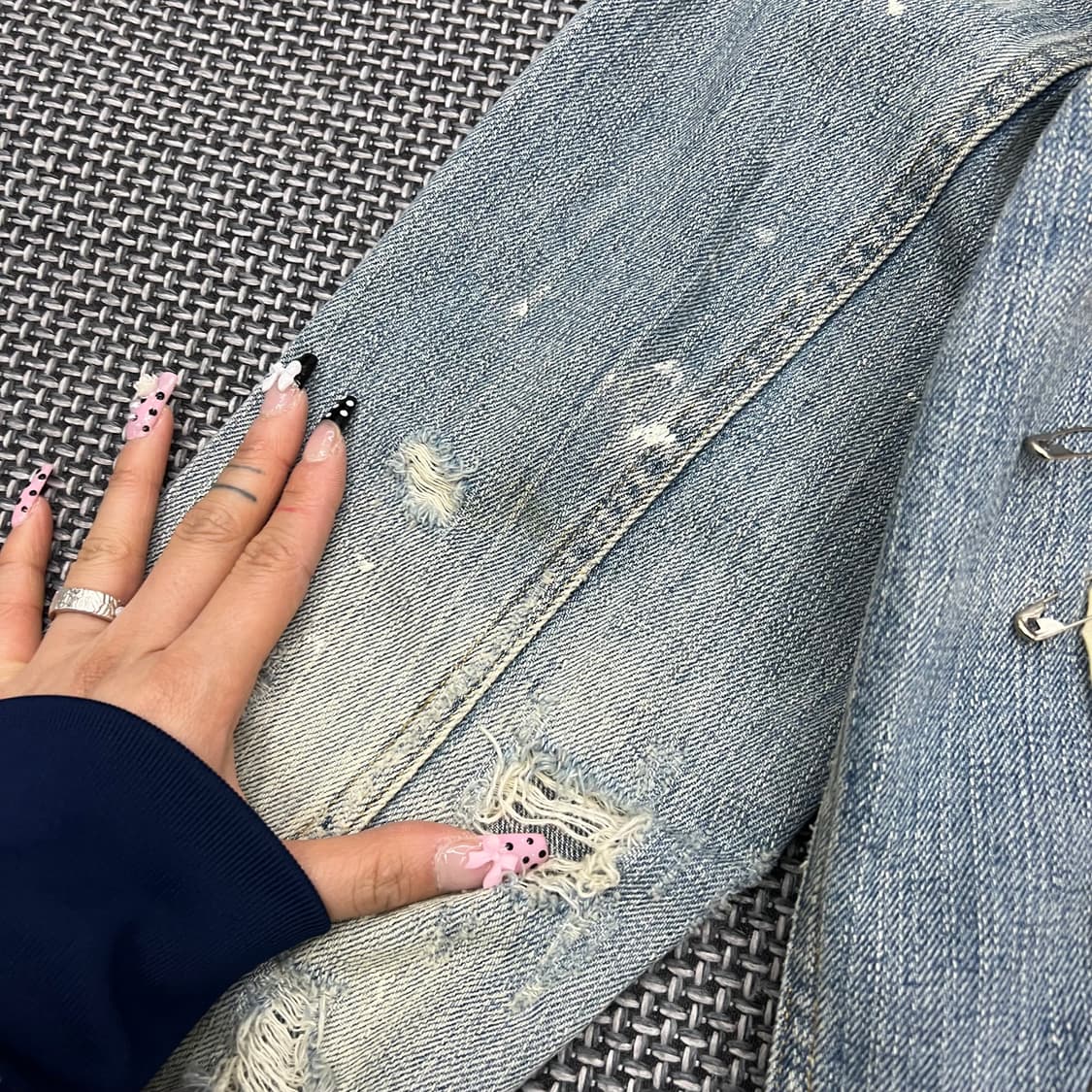 폴로랄프로렌 데님앤서플라이 성조기 스터드 데님자켓 상품이미지7