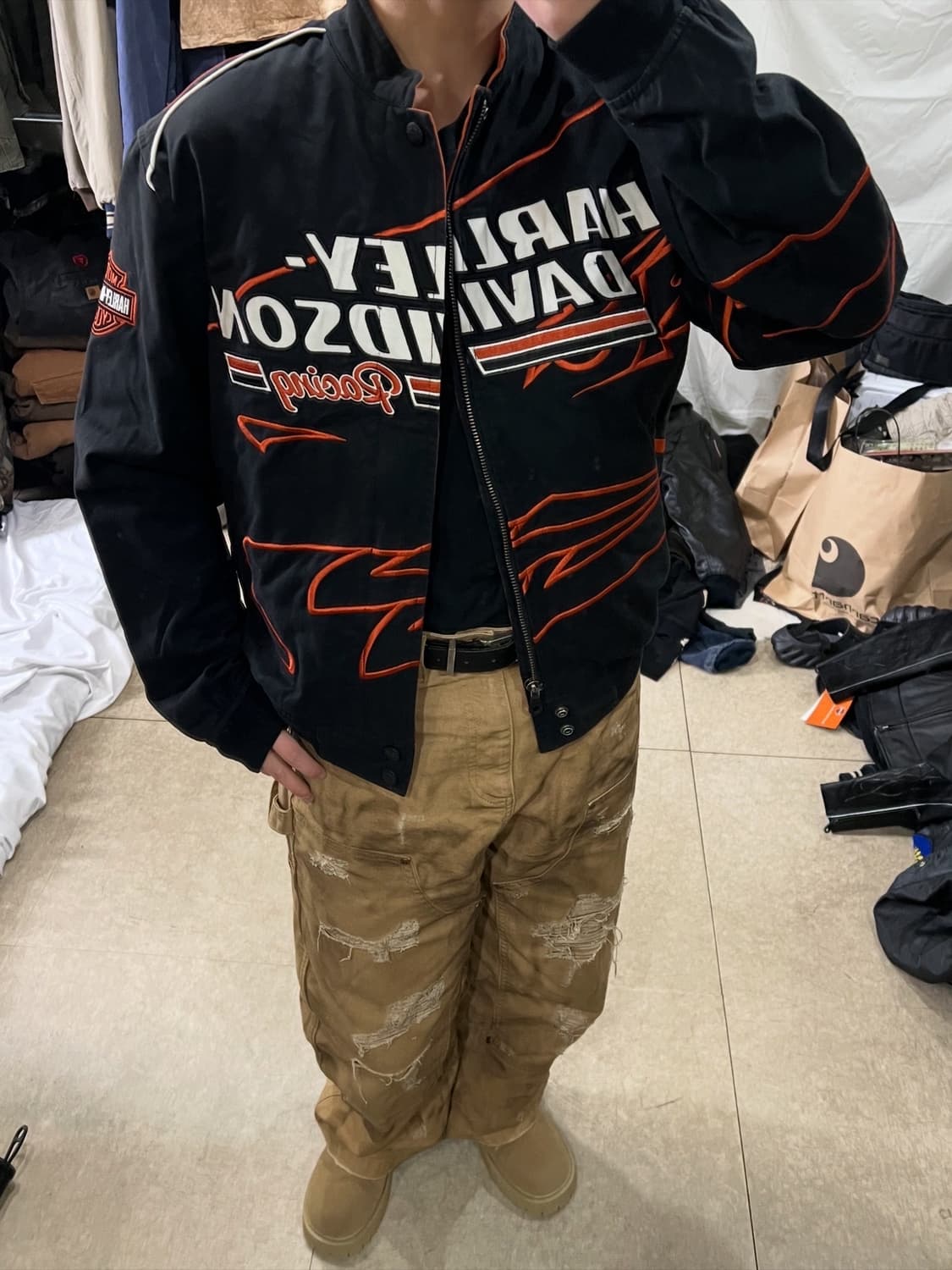 할리데이비슨 레이싱 워크자켓 상품이미지4