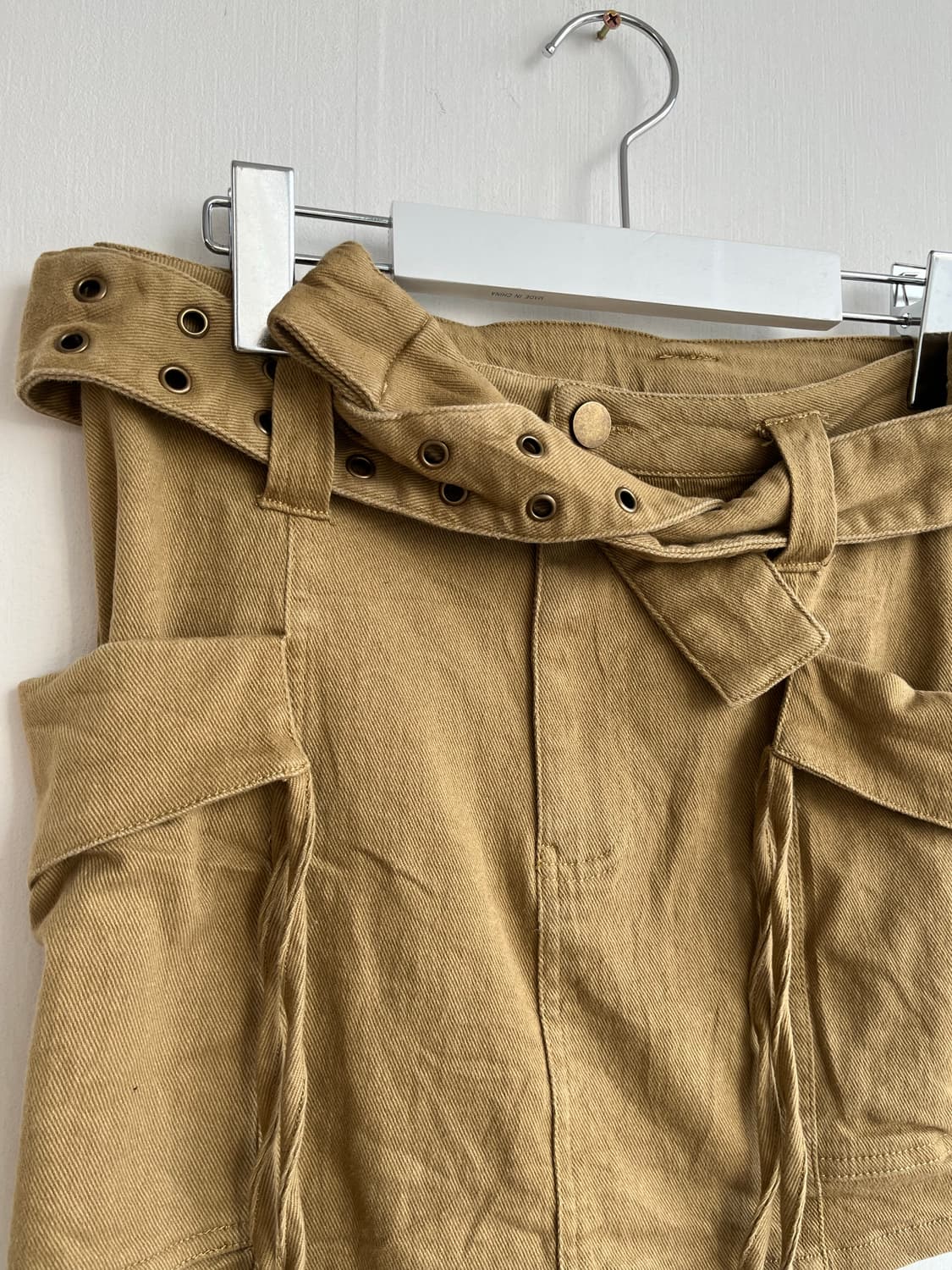 카고 포켓 미니 스커트 상품이미지2