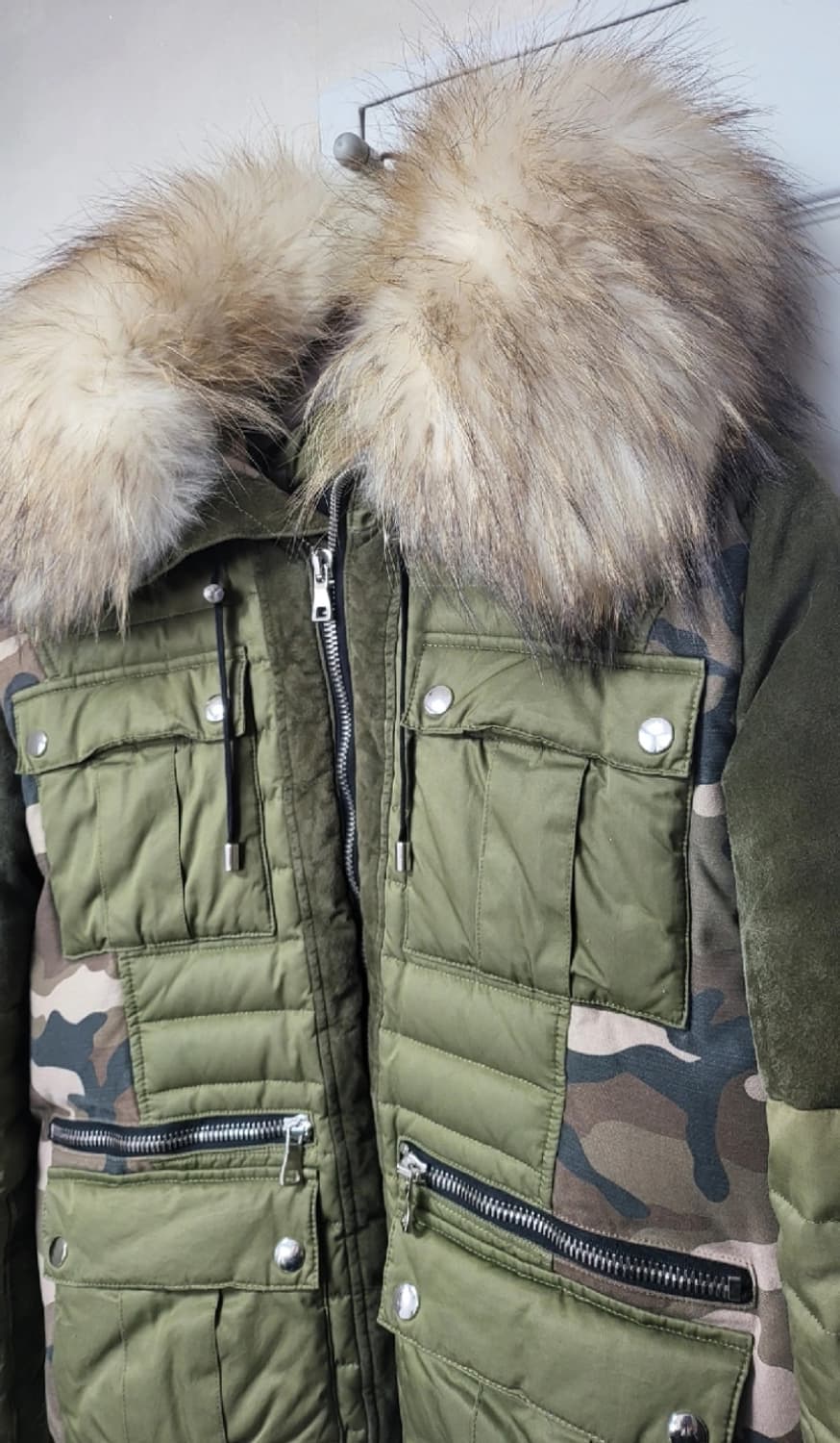 발망 올리비에루스테인 라쿤퍼 패딩  상품이미지3