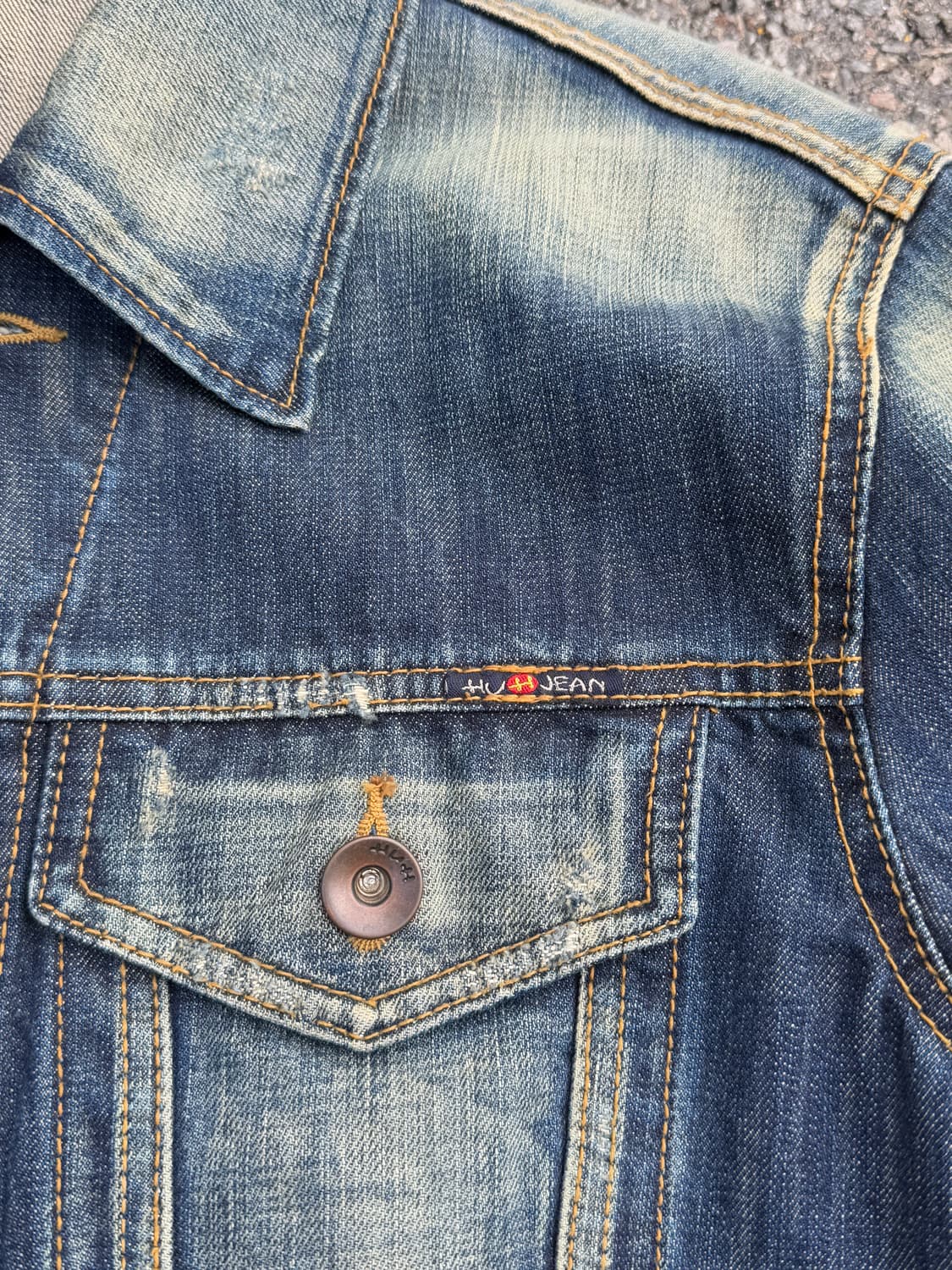 90s STREET RACERS Custom Denim Jacket 상품이미지3