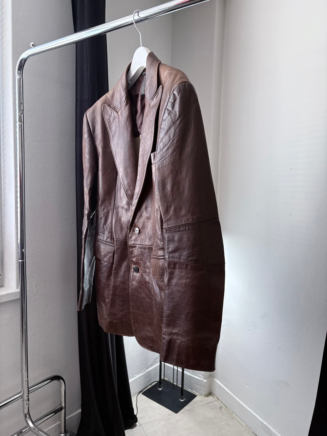 DKNY leather jacket 상품이미지2