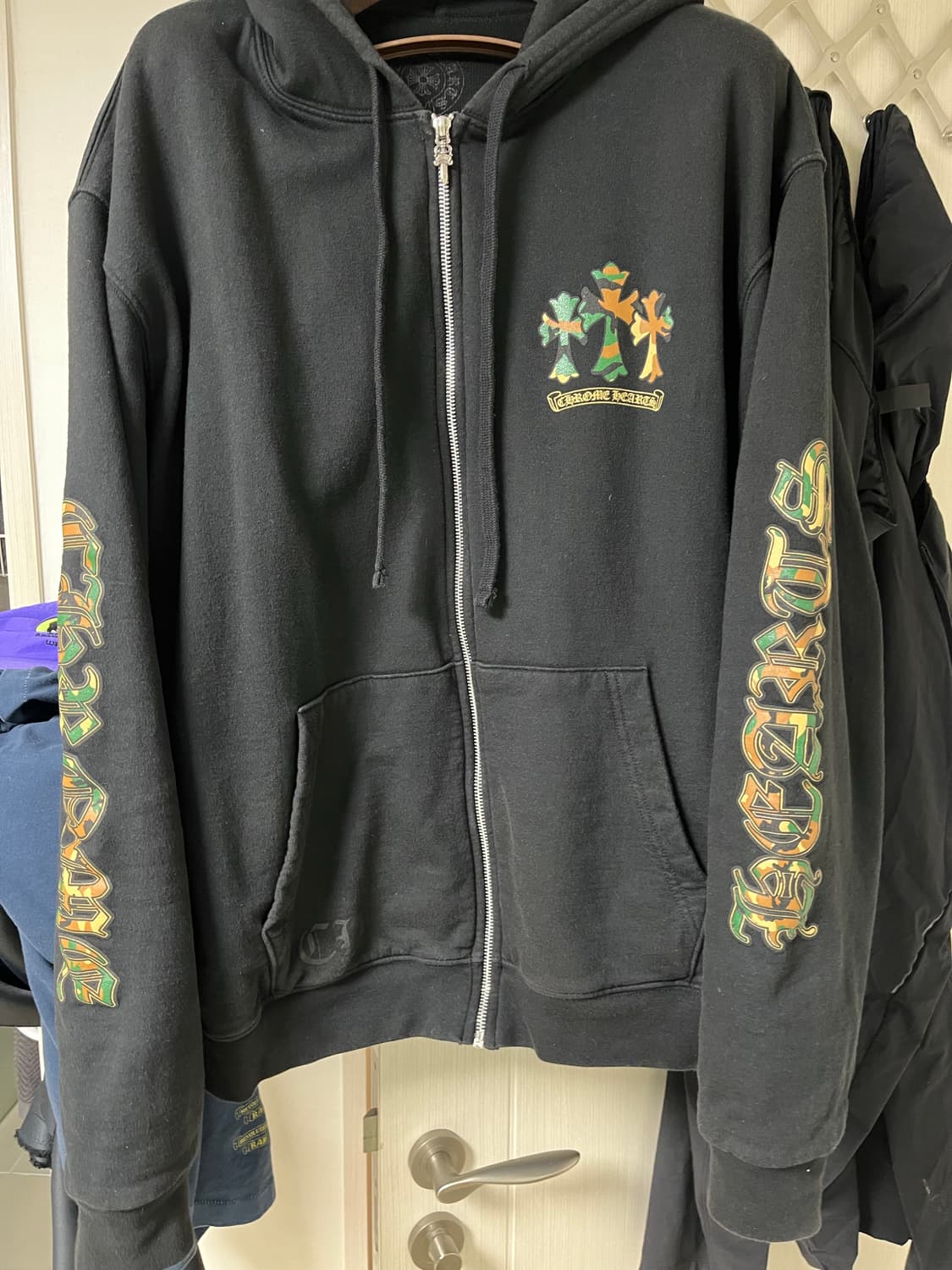 크롬하츠 카모 홀스슈 후드집업 xl 상품이미지1