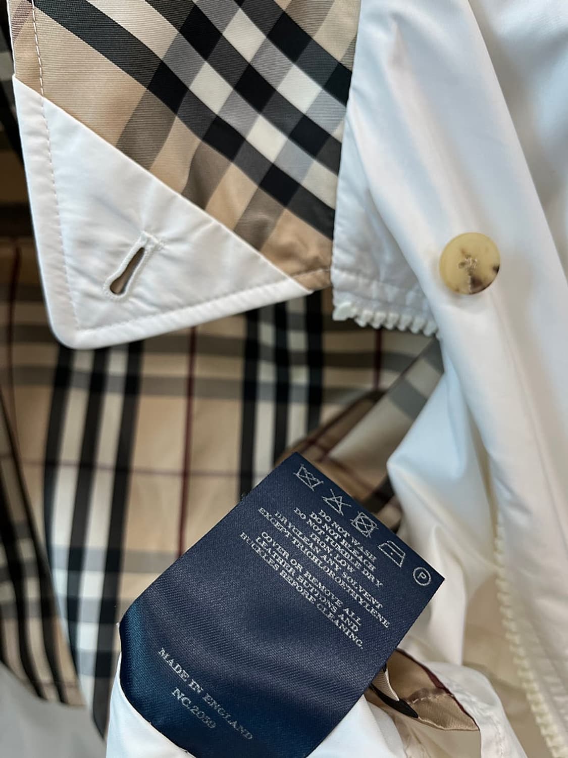 95) 버버리 폴리 카라자켓  상품이미지9