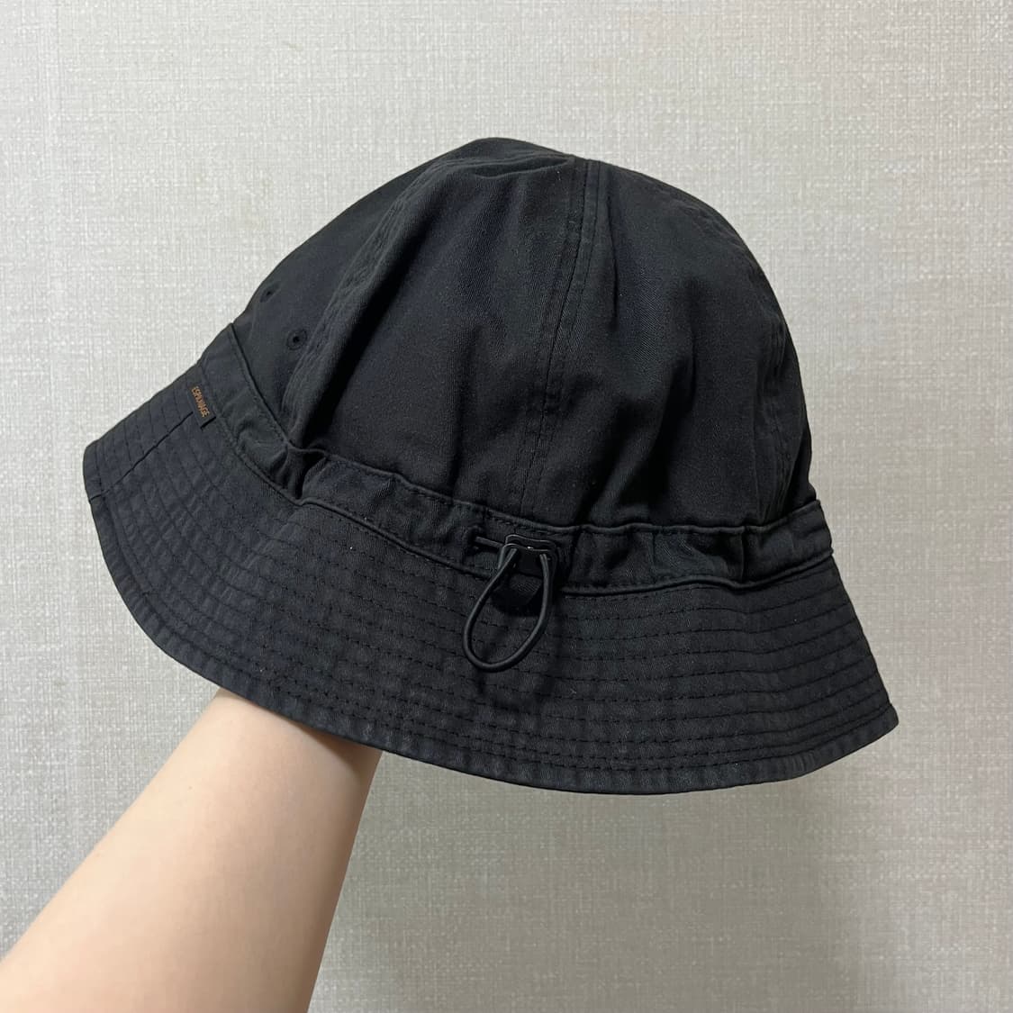 에스피오나지 블랙 버킷햇 상품이미지1