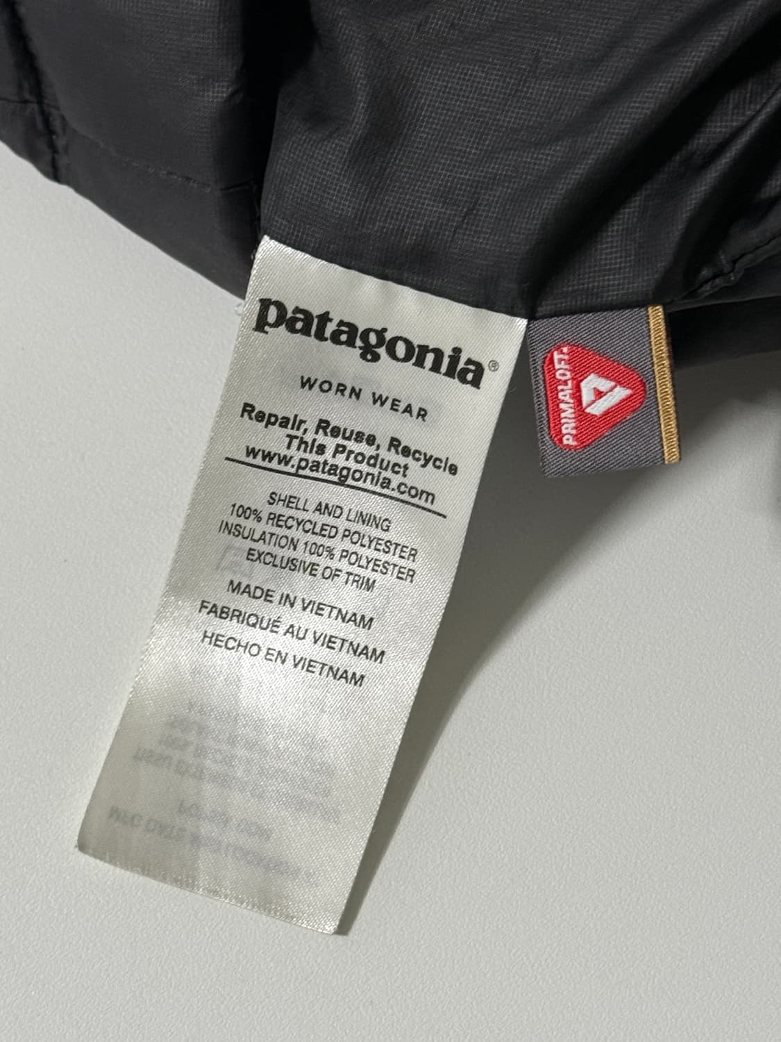파타고니아 루즈핏 나노 퍼프 프리마로프트 경량 패딩 상품이미지8