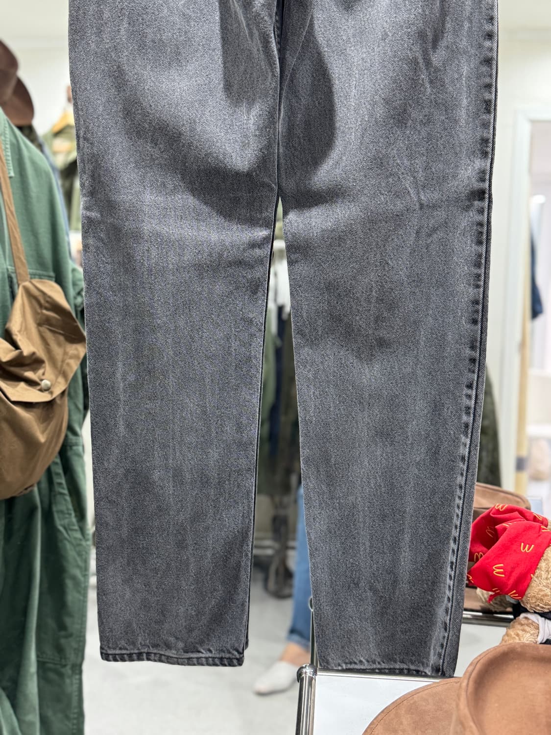 99s 리바이스 505 블랙진 상품이미지6