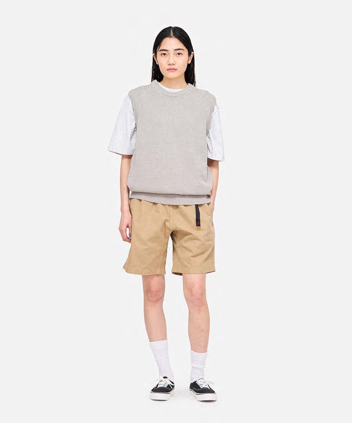 그라미치 여성 G 쇼츠 치노 상품이미지1