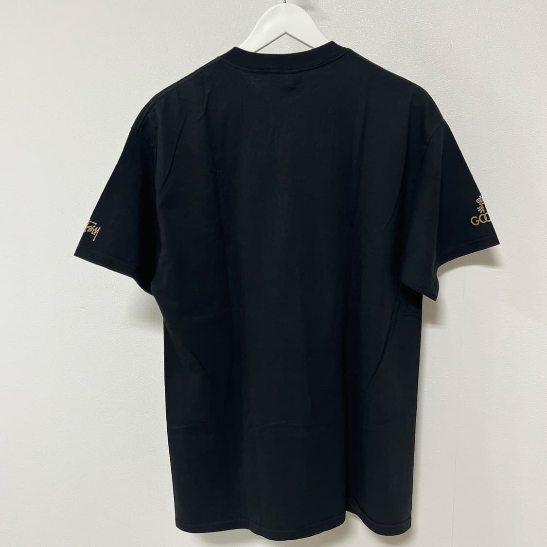 스투시 x GOODS 25주년 스컬 티셔츠 블랙 상품이미지4
