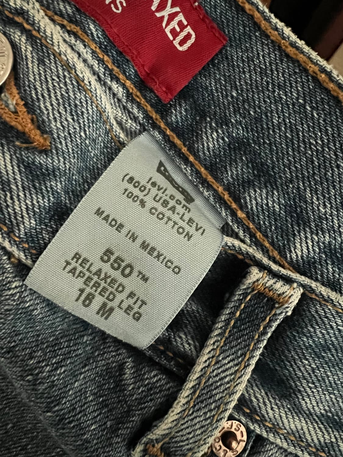 리바이스 550 멕시코제 상품이미지5