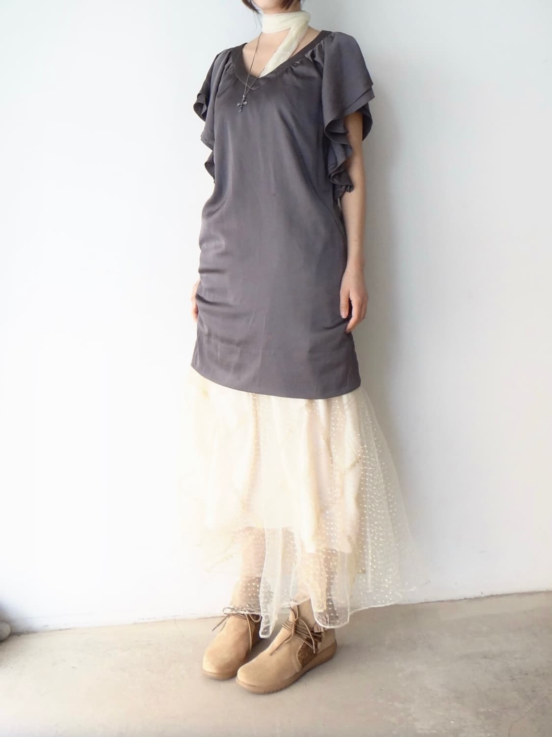 HIROMICHI NAKANO fringe suede moc shoes 상품이미지10