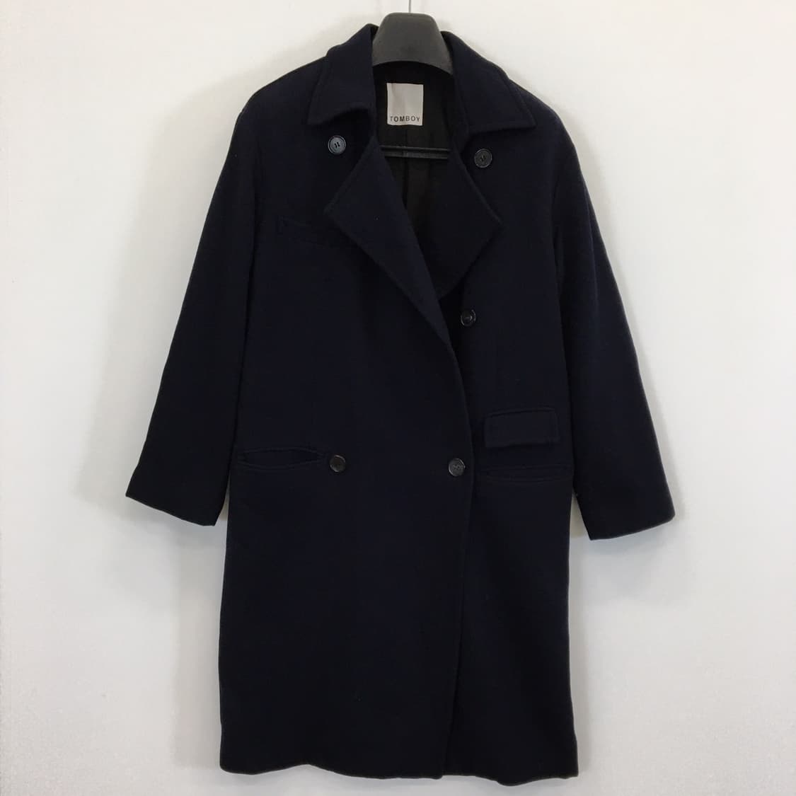 톰보이 더블 울 100% 오버코트 FREE  상품이미지1