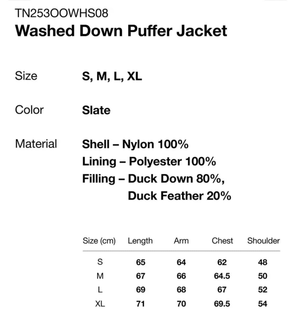 디스이즈네버댓 다운 푸퍼 자켓 상품이미지2