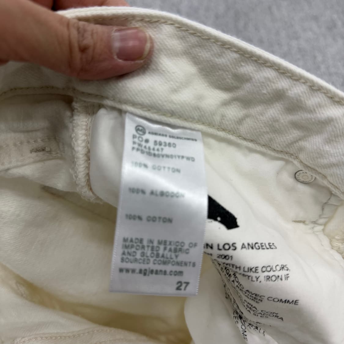 27 AG-ED데님 여성 와이드팬츠 0126H2 상품이미지4