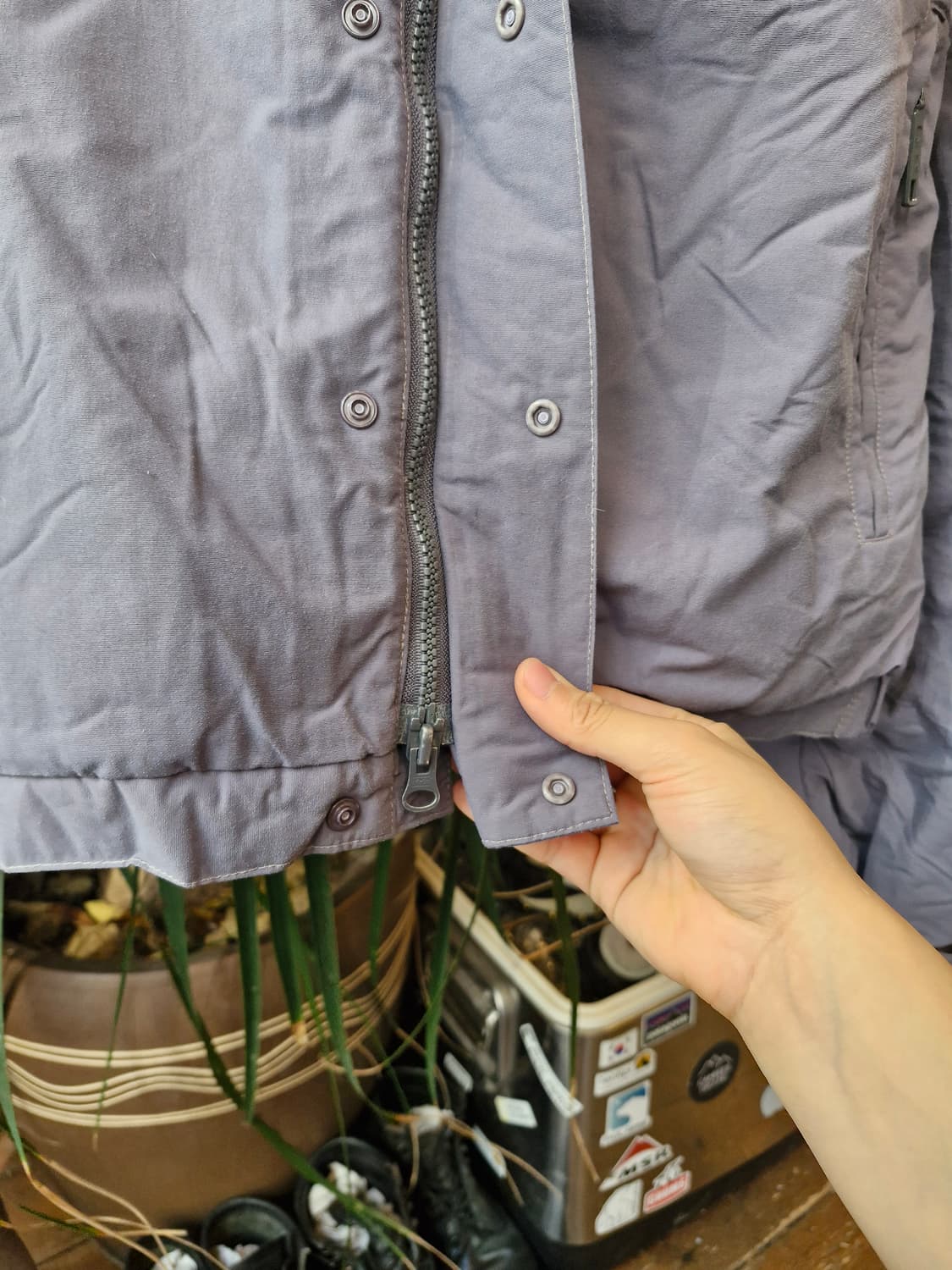 Z-469 파타고니아 쉘드 스키 파카 봄버 자켓 상품이미지7