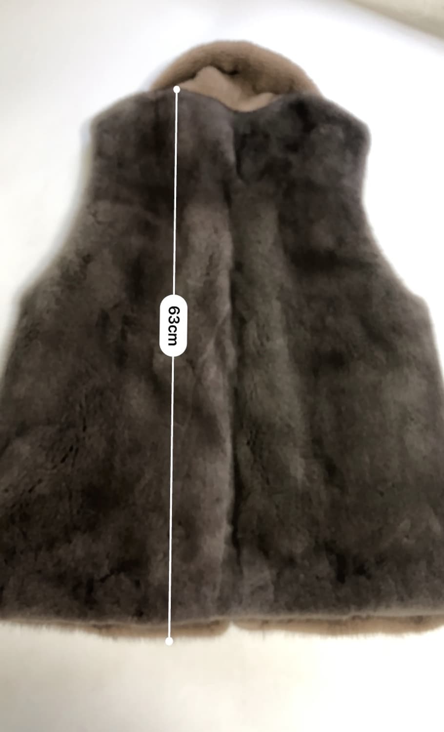 천연 밍크 넥카라 베스트 조끼  상품이미지8