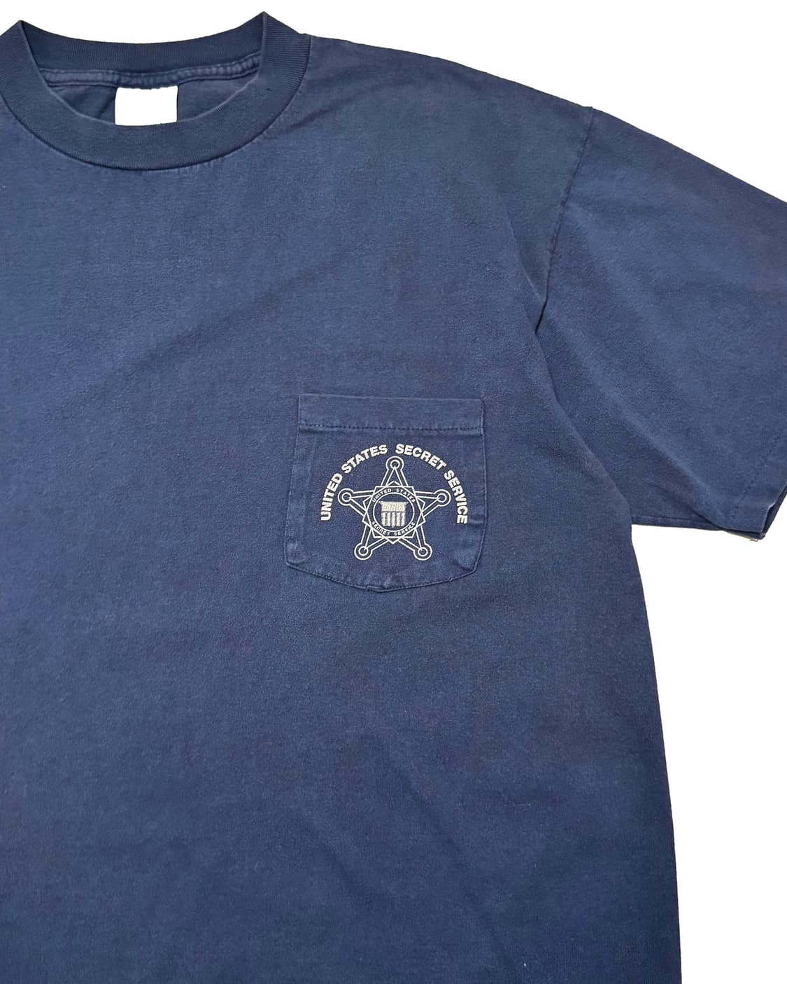 90‘s USSS 비밀경호국 포켓 티셔츠 상품이미지2