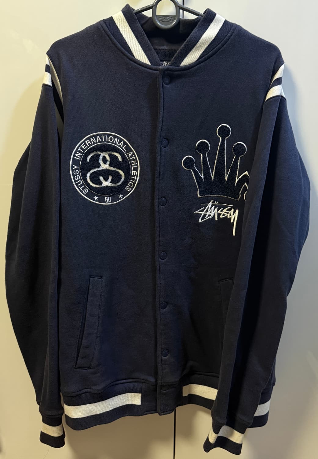 스투시 스웻 바시티 자켓 L 상품이미지1