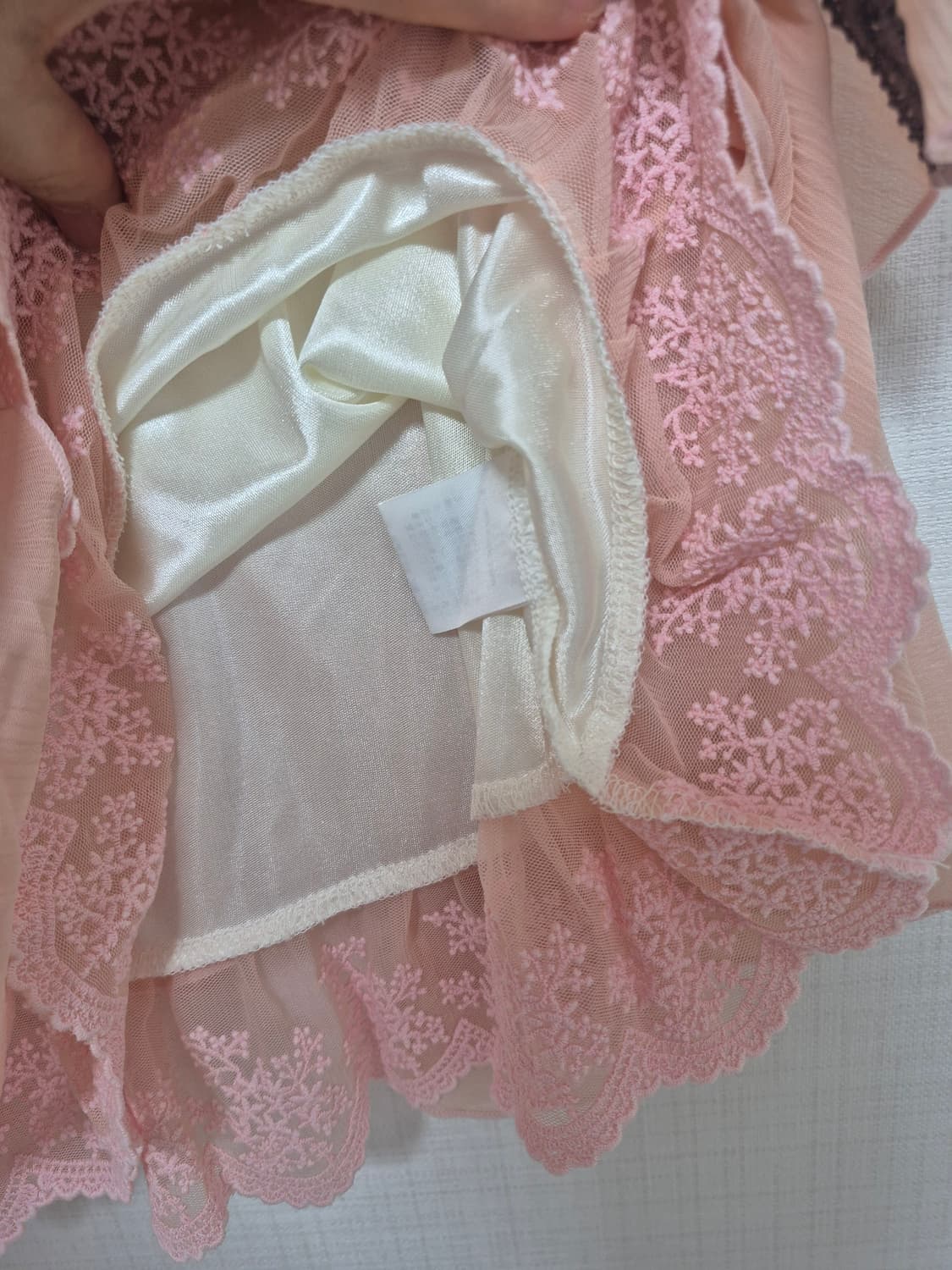 리즈리사 히메갸루 사몬핑크 블라우스 상품이미지4