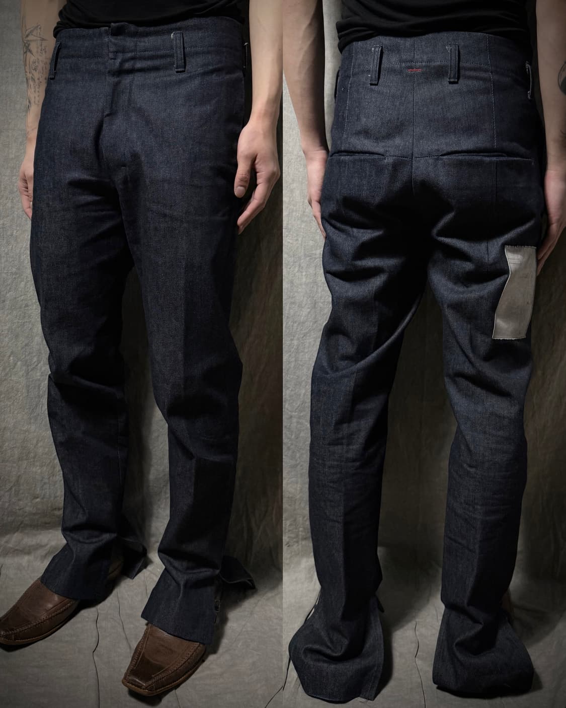 SHINYA KOZUKA  Sidevented Indigo Trouser 상품이미지1