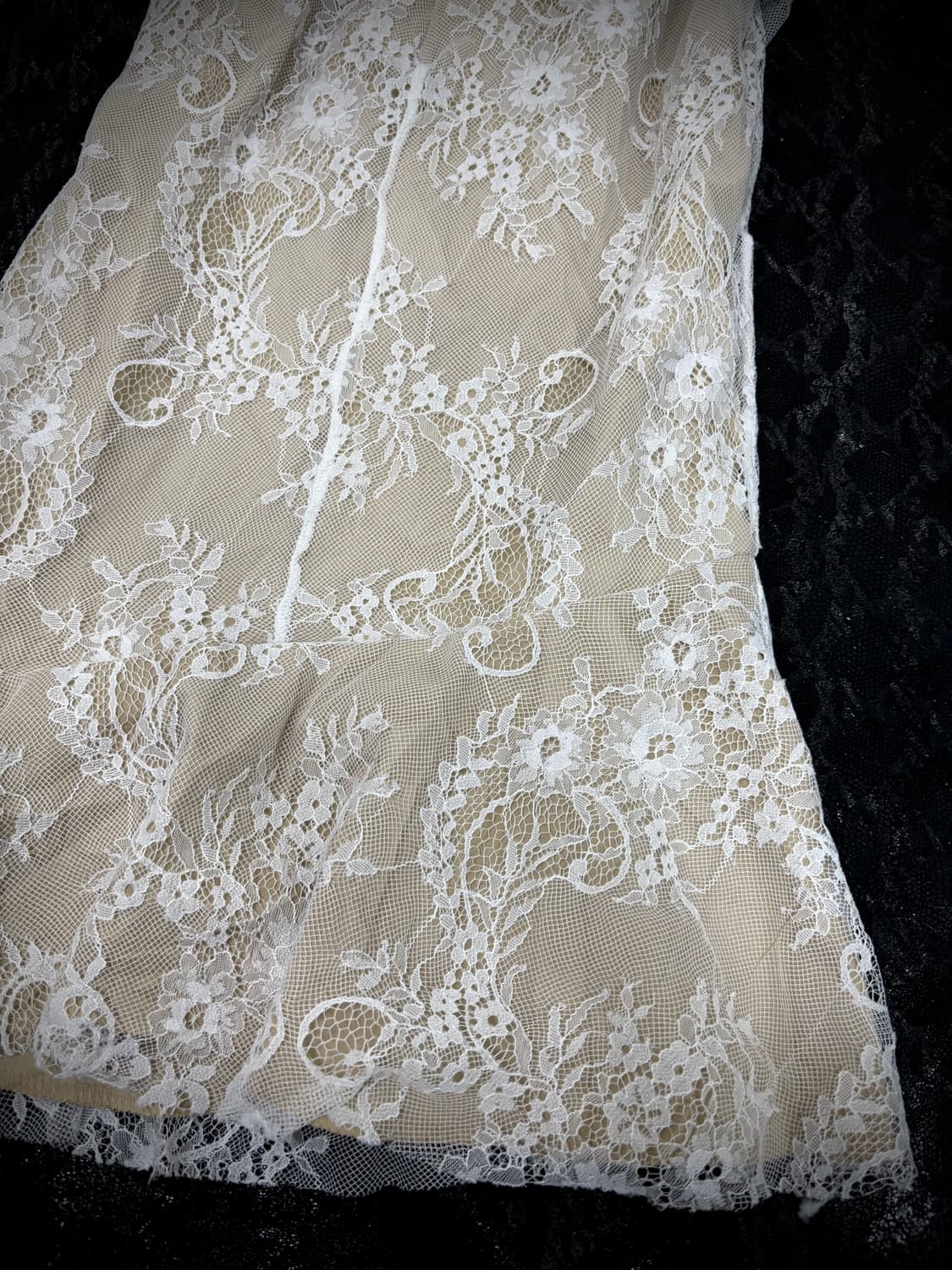 “Vintage” Beige Oriental Lace Skirts 상품이미지8