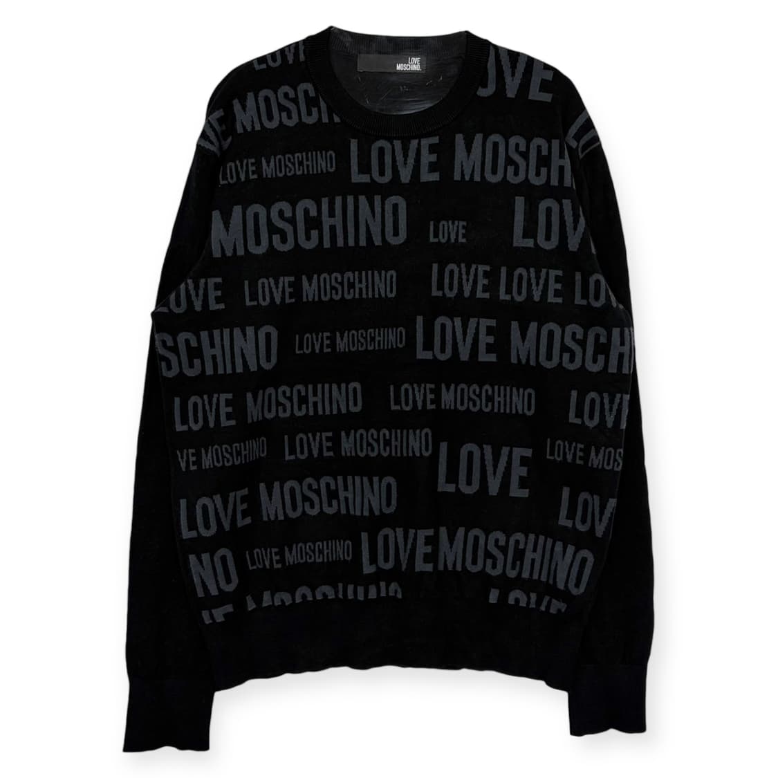 Moschino 모스키노 패턴 니트 티셔츠 상품이미지1