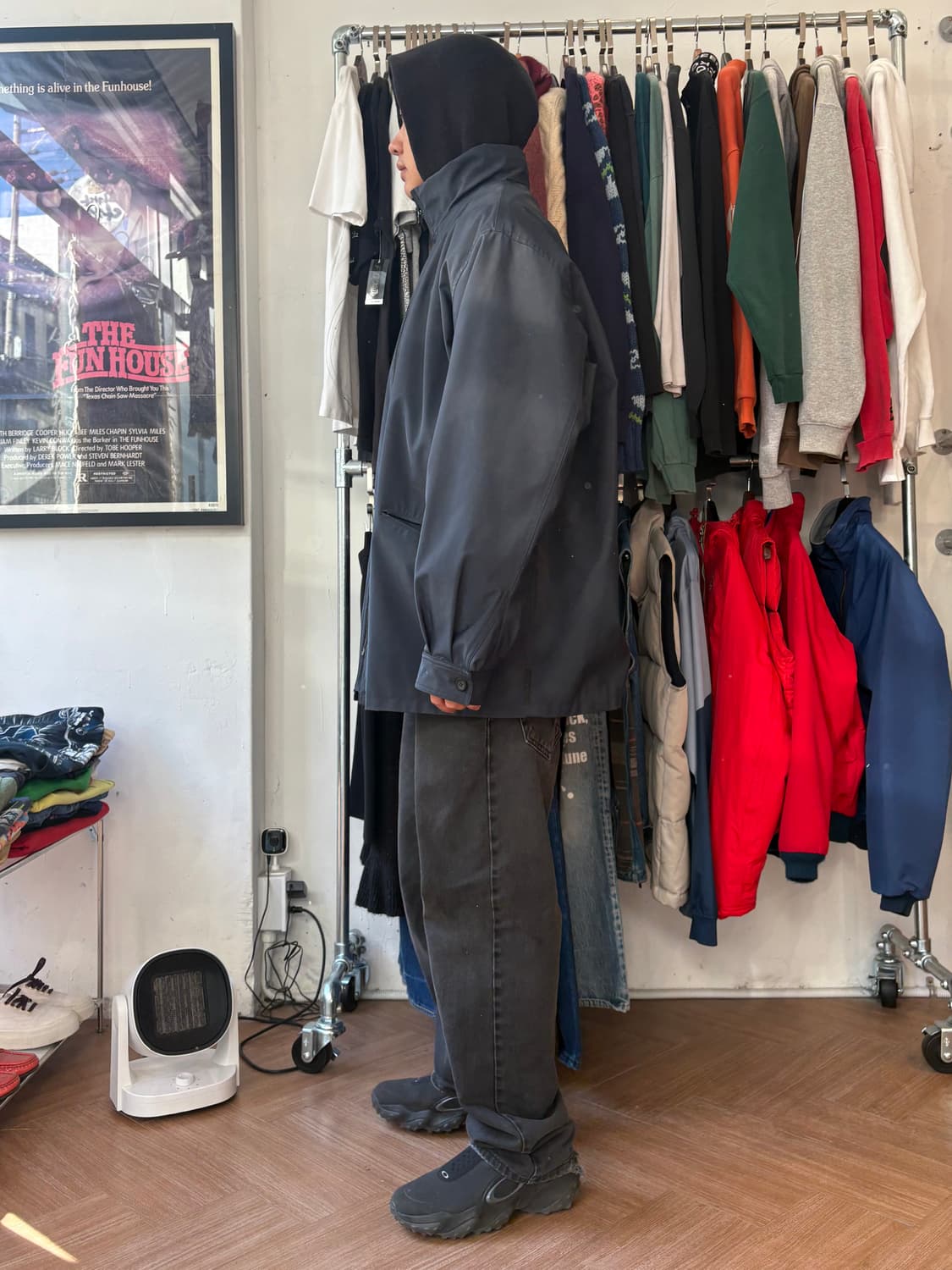 90s Emporio Armani waterproof 코트 상품이미지5