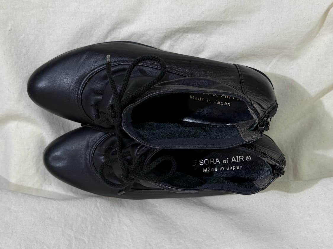 Sora of Air 웨지힐 부츠 (Made in Japan) 상품이미지7