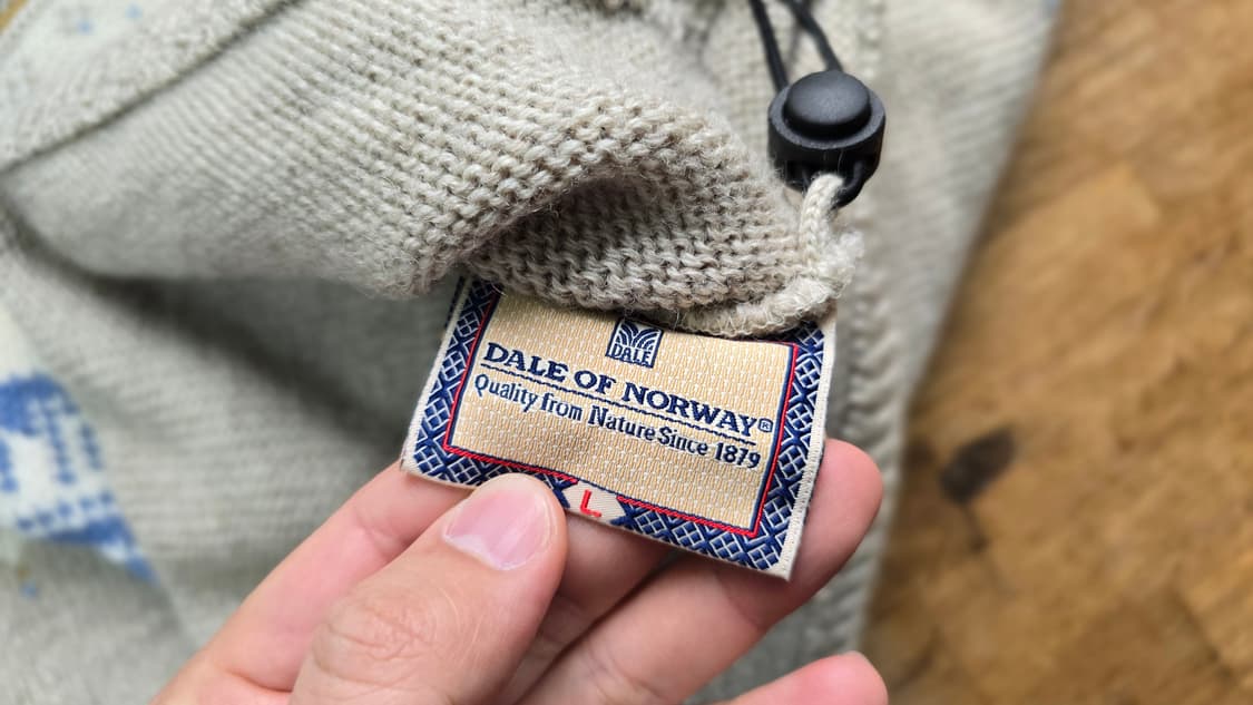 DALE OF NORWAY 데일오브 노르웨이 집업 니트 XXL 상품이미지7