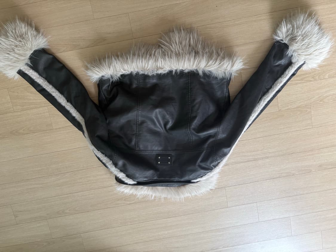 vtg gal leather mustang 무스탕 상품이미지2