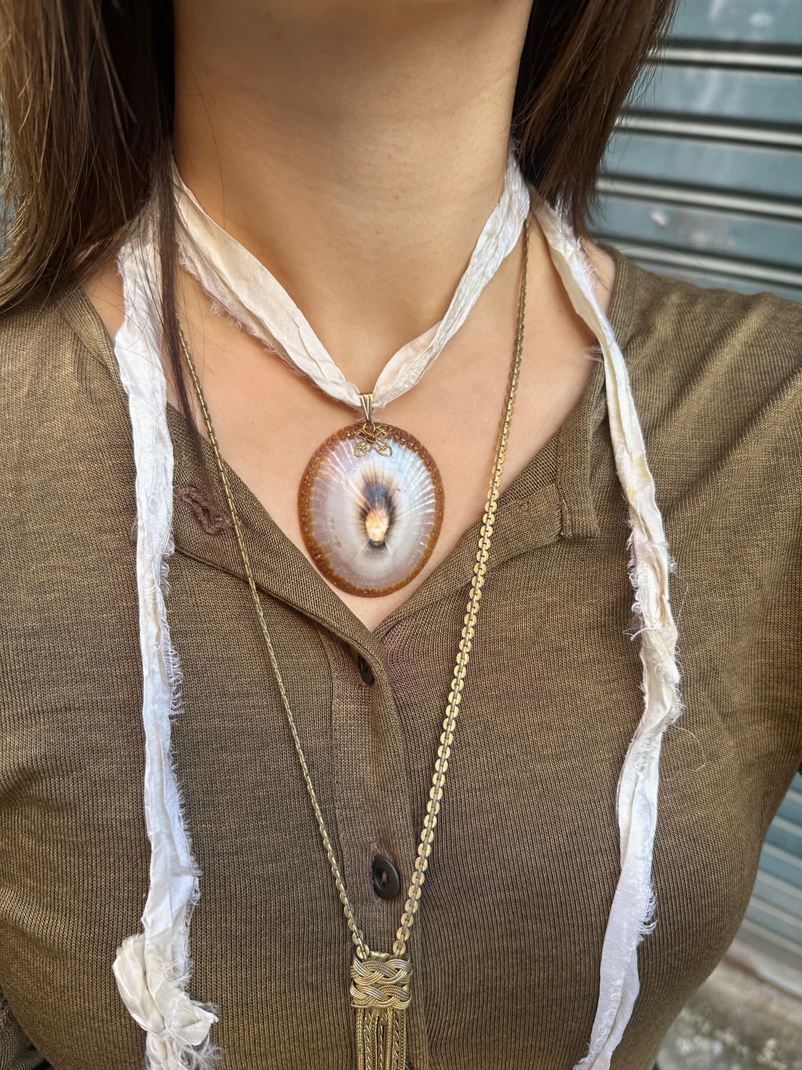 Vintage pendant+India silk 상품이미지6