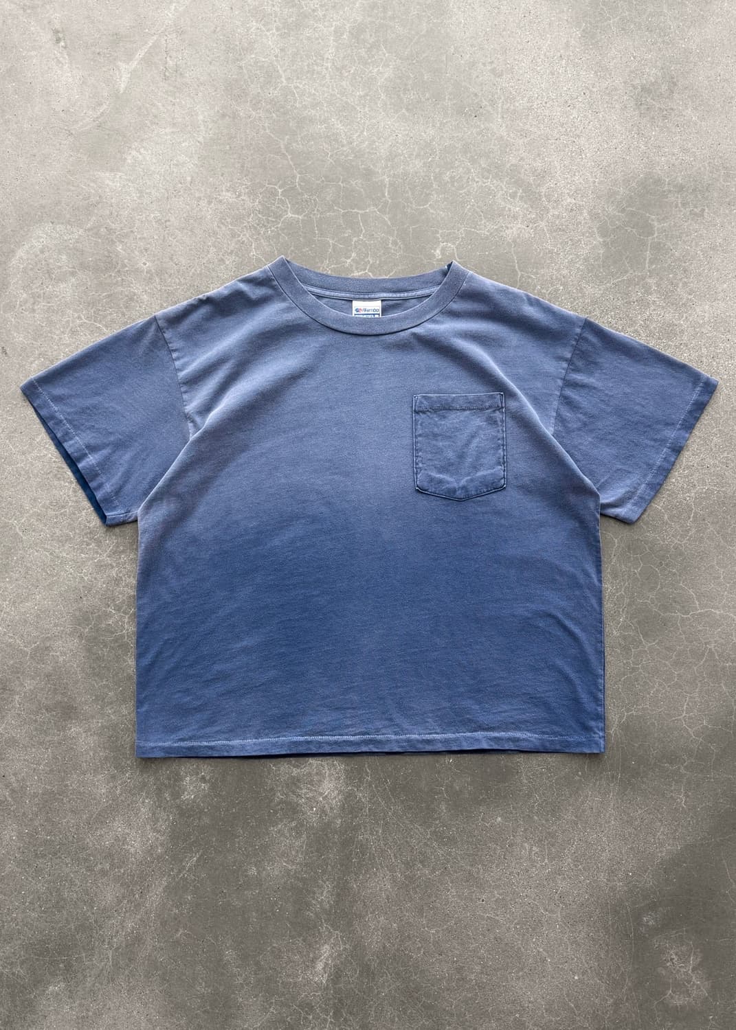 아킴보 클럽 체인피커 티셔츠 페이디드 블루 L 상품이미지1