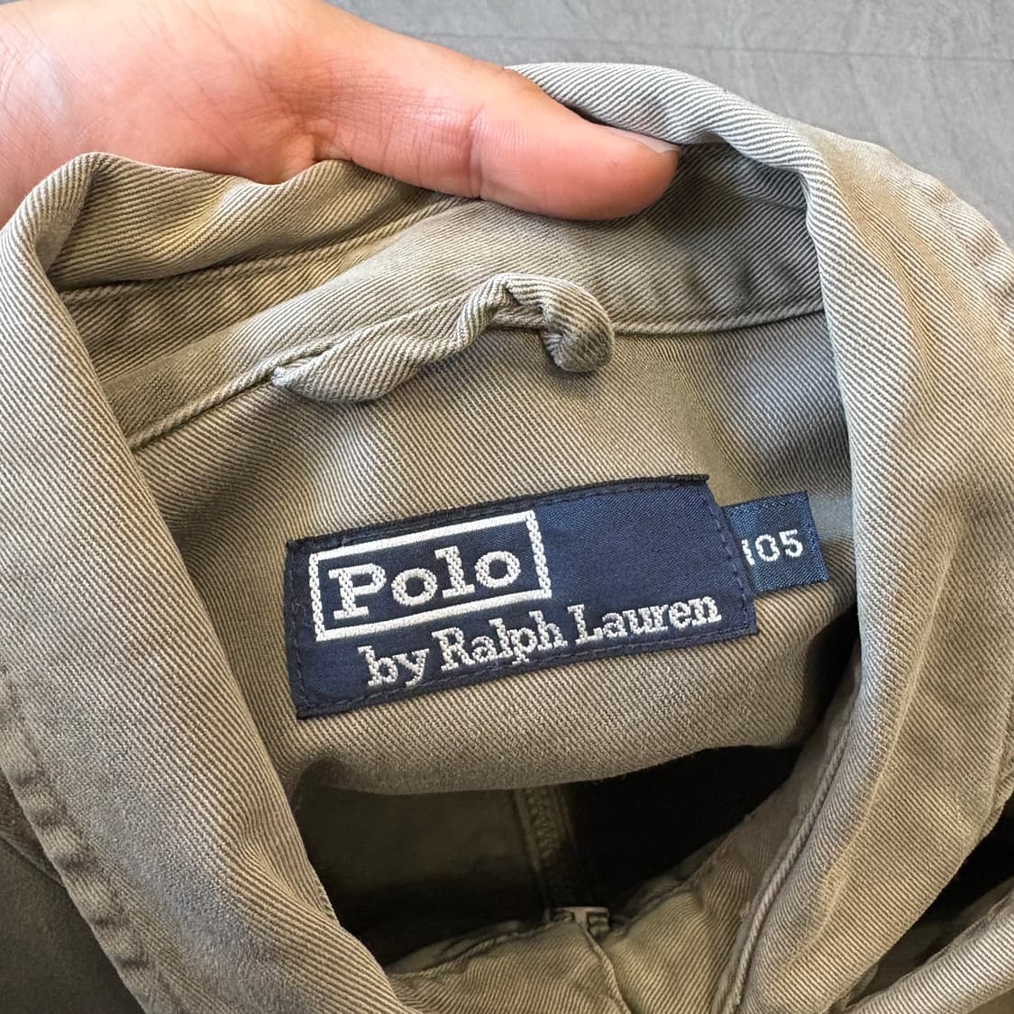 폴로 정품 다크 베이지 스윙톱 자켓 상품이미지9