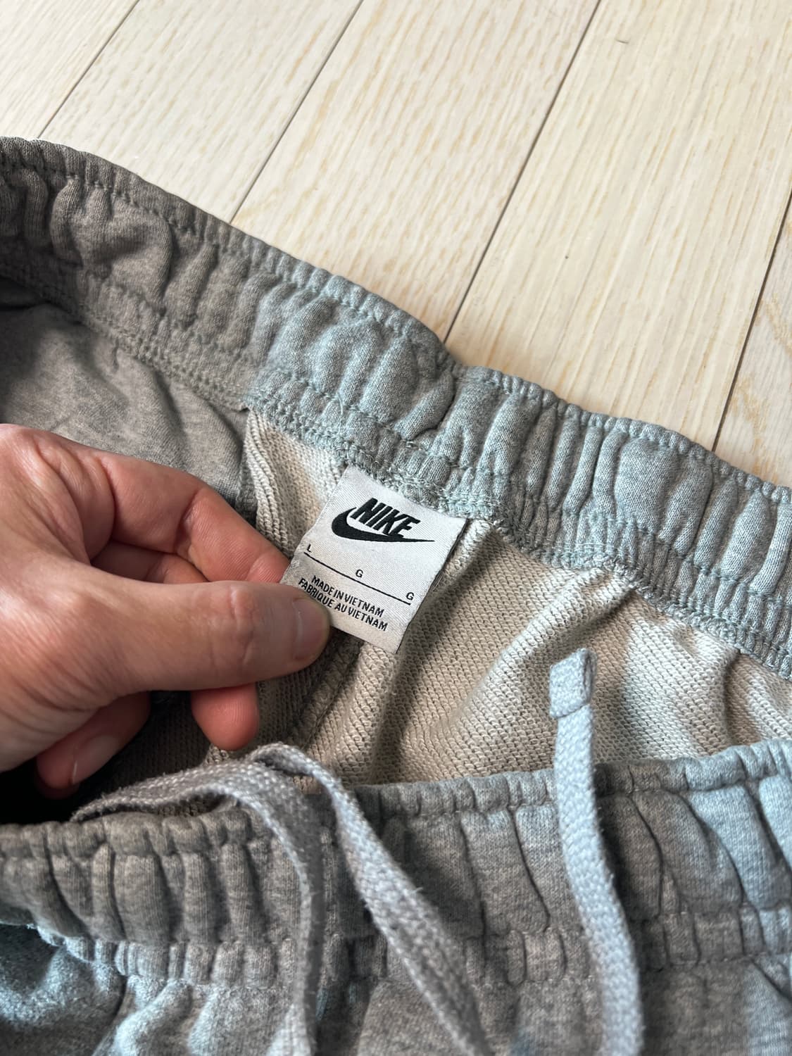 나이키 트레이닝 바지 그레이 L 상품이미지7