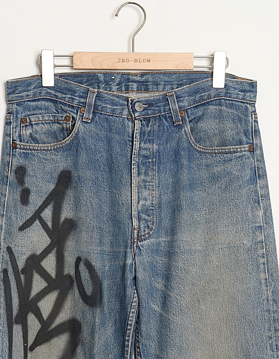99's Levi's 501xx Graffiti Denim (33) 상품이미지2